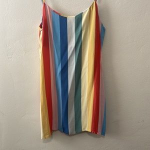 Reformation Striped Mini Dress